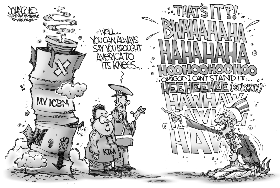 Korean missile flop