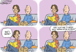 ONE MORE THING TO WORRY ABOUT by Jeff Koterba