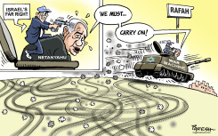 ISRAEL AND RAFAH by Paresh Nath