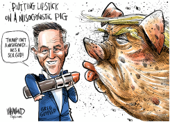 LIPSTICK ON A PIG by Dave Whamond