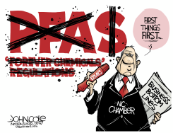 NORTH CAROLINA ‘FOREVER CHEMICALS’ VS PROFITS by John Cole