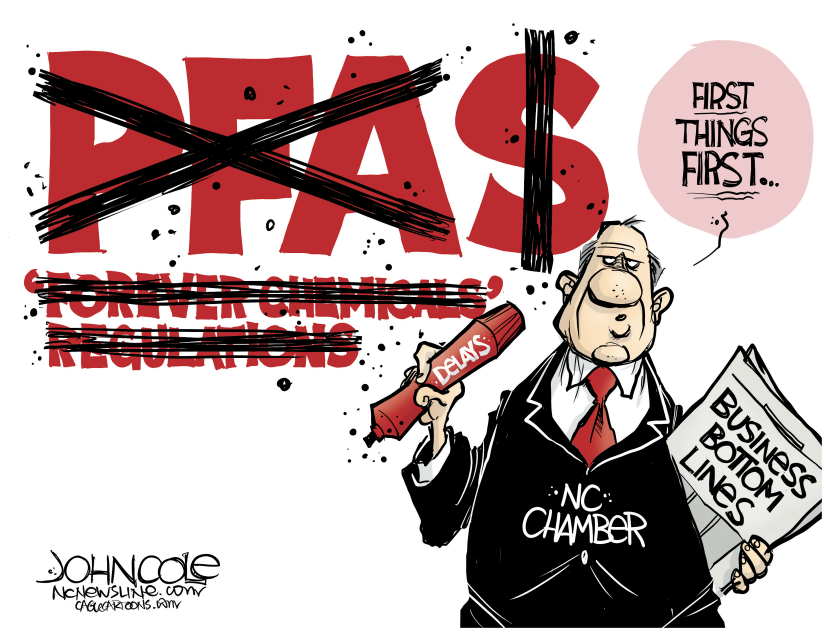 NORTH CAROLINA ‘Forever chemicals’ vs profits