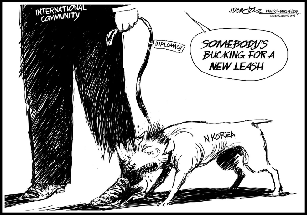 N Korea mad dog