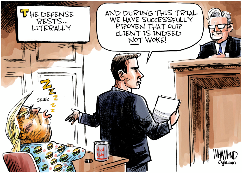 The Trump Defense rests