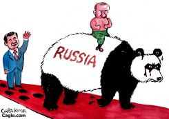 PUTIN'S NEW BEAR by Christo Komarnitski