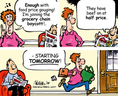 PRICE BOYCOTT by Steve Nease