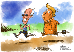 THE RACE IS ON by Guy Parsons