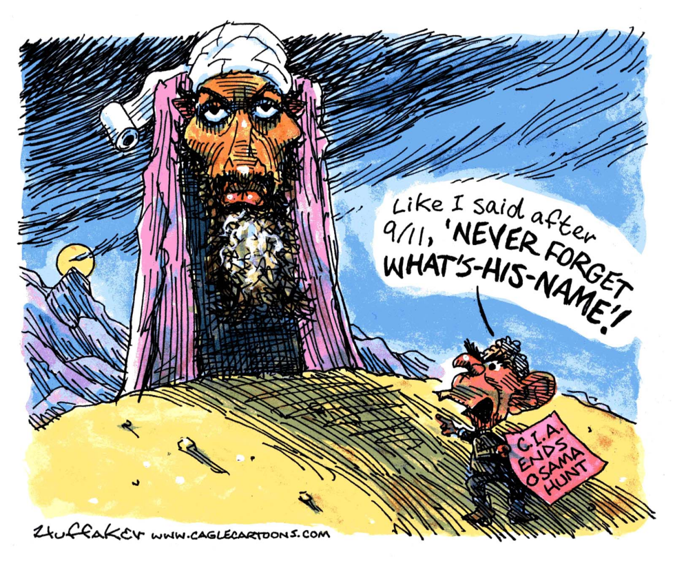 Osama Hunt Ends-COLOR