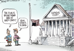 SUPREME COURT ETHICS by Joe Heller