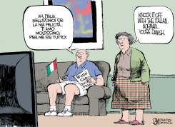 WORLD CUP  by Cam Cardow