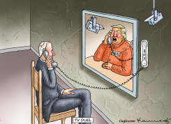 TV DUEL by Marian Kamensky