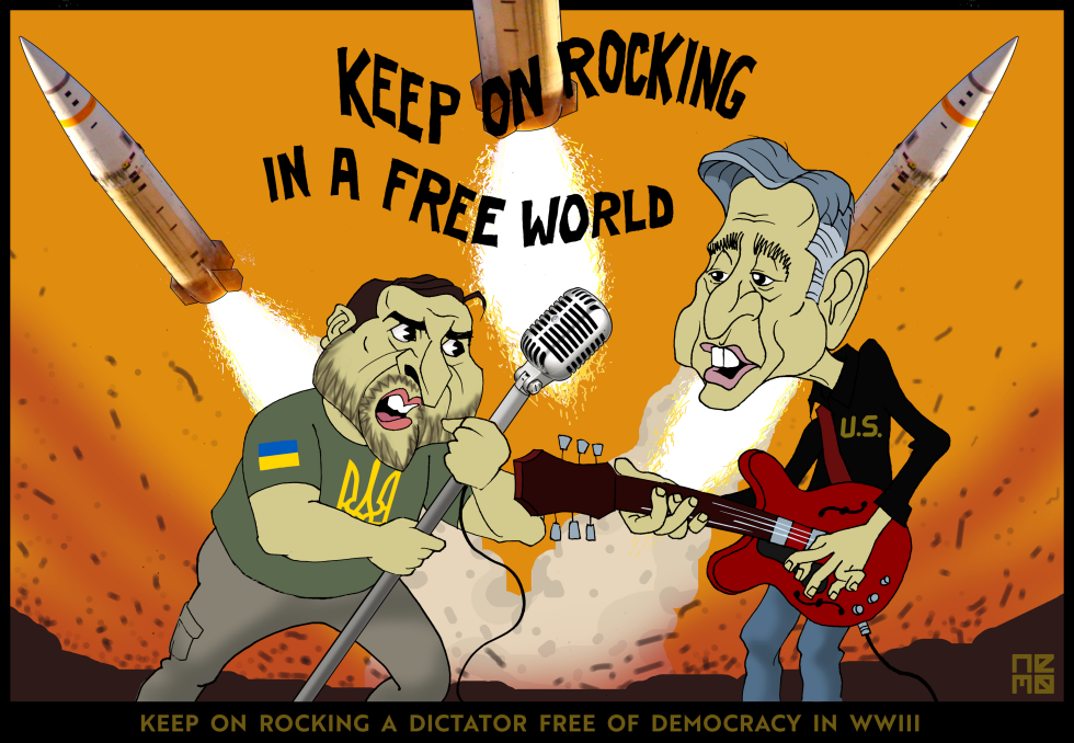 ROCKING IN A FREE WORLD