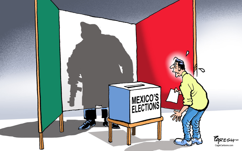 Mexican polls and criminal gangs