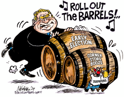 BARRELS by Steve Nease