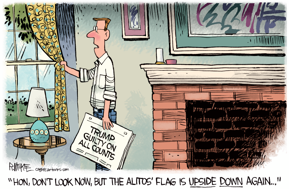 TRUMP GUILTY ALITOS FLAG