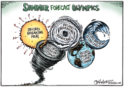 SUMMER FORECAST by Joe Heller