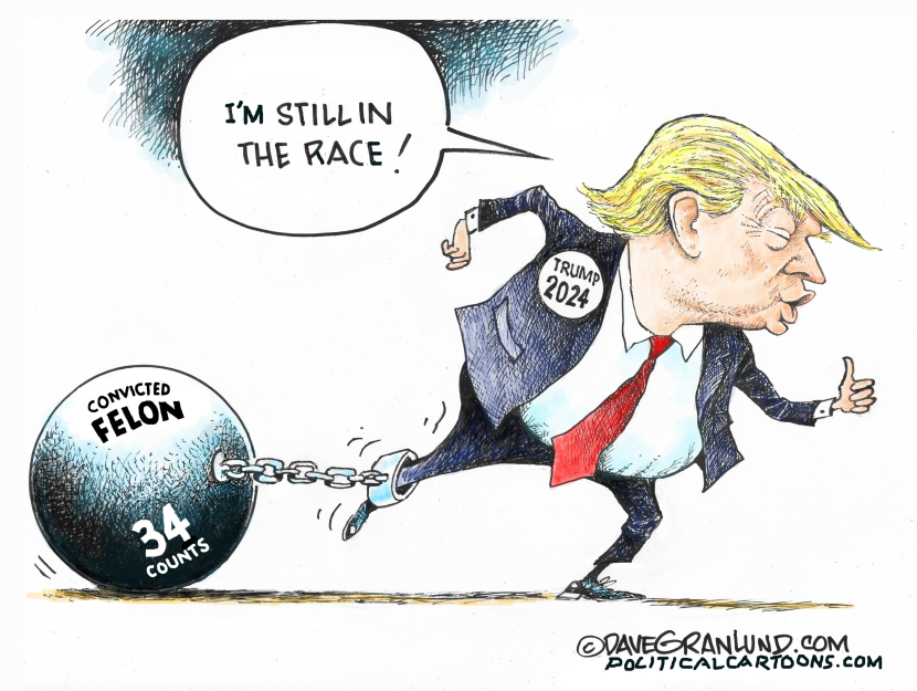 Felon Trump fundraising