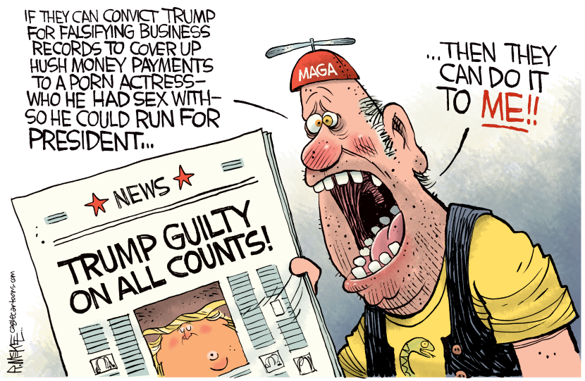 Trump Guilty MAGA Worried