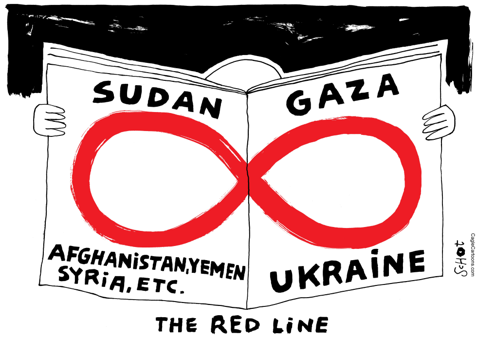 Red line in Gaza