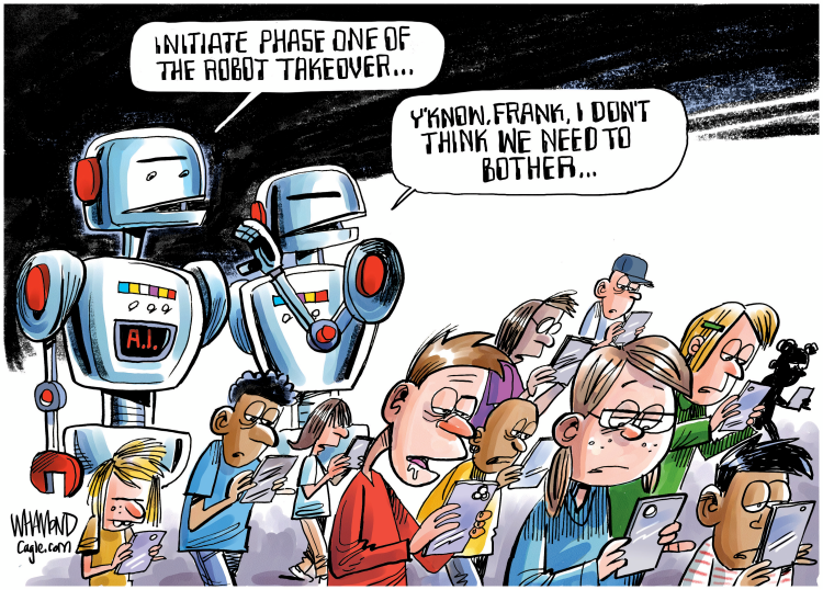 #2 THE A.I. TAKEOVER by Dave Whamond