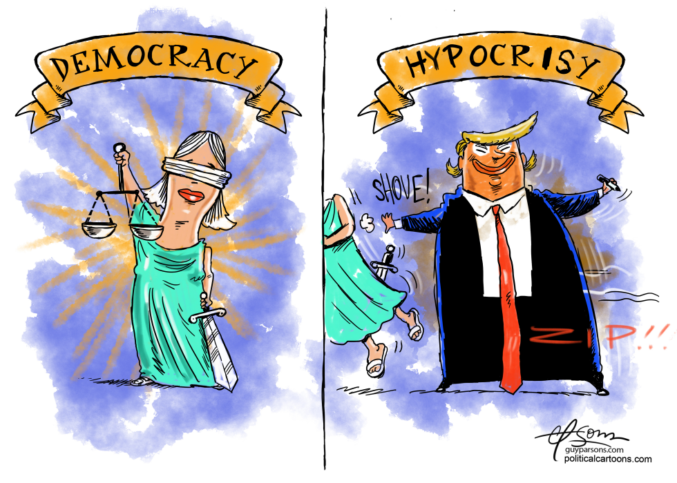 Democracy died