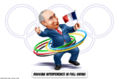 RUSSIA IS TRYING TO DISRUPT 2024 PARIS OLYMPICS by Bart van Leeuwen