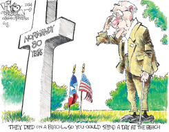 D-DAY EIGHTY YEAR by John Darkow