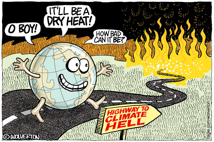 #1 HIGHWAY TO CLIMATE HELL by Monte Wolverton