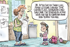 SUMMER SCHEDULE by Joe Heller