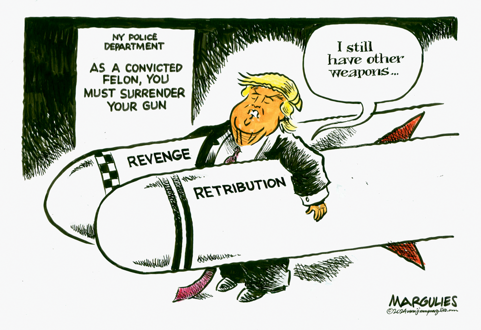 Trump out for revenge