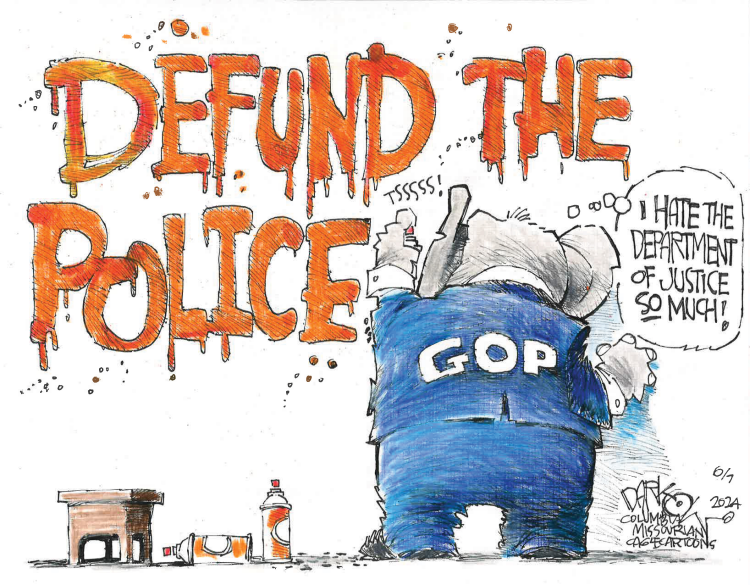 #3 DEFUND THE POLICE by John Darkow