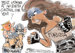 BIRTH CONTROLLERS  by Pat Bagley