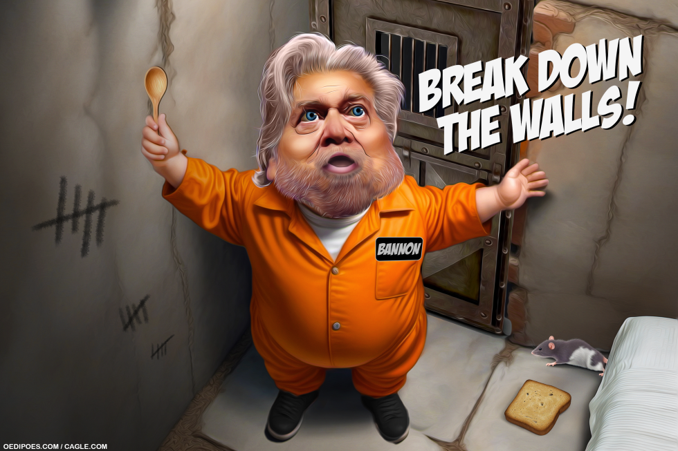 Ex-Trump strategist Bannon ordered to prison