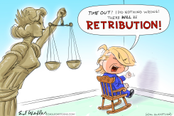 TRUMP MENACE RETRIBUTION by Ed Wexler