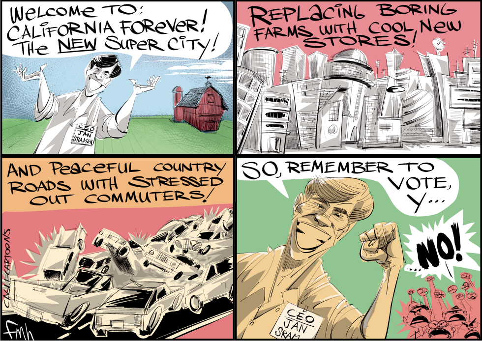 California Forever Never