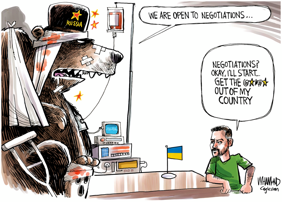 We don't need no negotiations