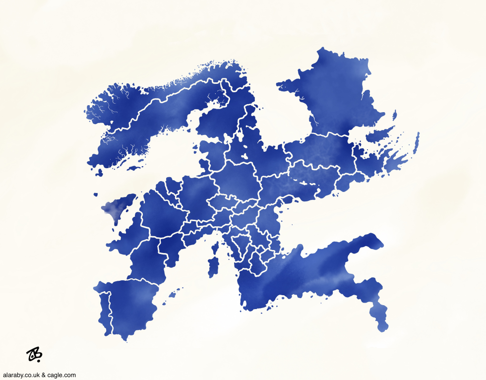 New Map of Europe !