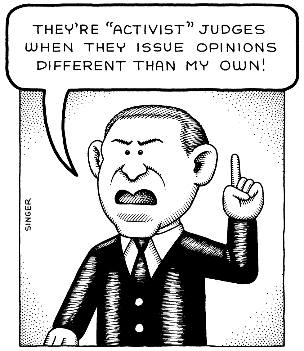 Bush Comments on Activist Judges