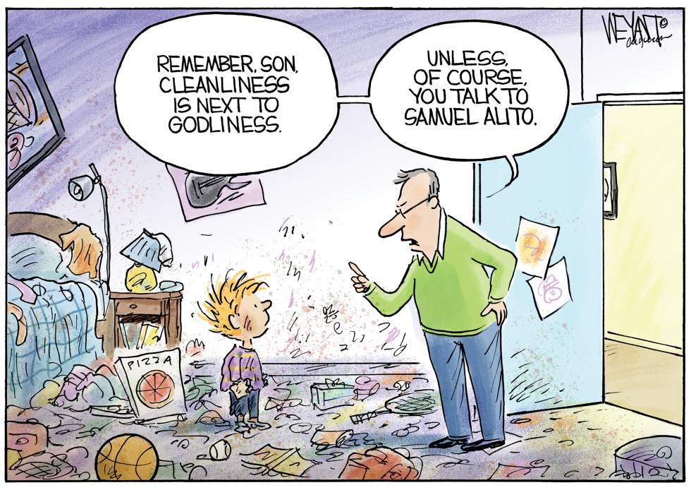 Alito's Less-Than-Godliness