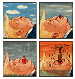 TRUMP'S ENVIRONMENTAL PLAN by Peter Kuper