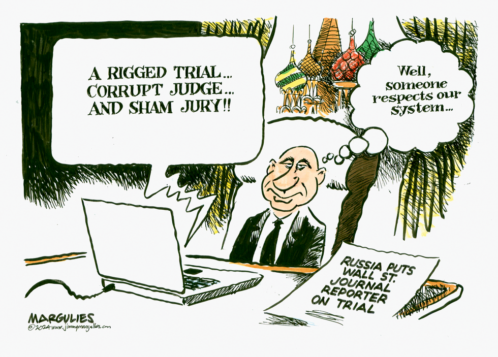 Russian Trial for U.S. Reporter