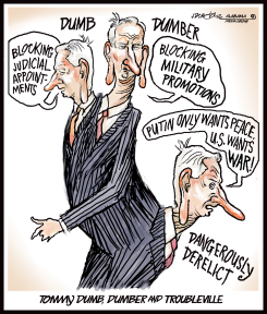 DUMB AND DUMBER SEN. TUBERVILLE by J.D. Crowe