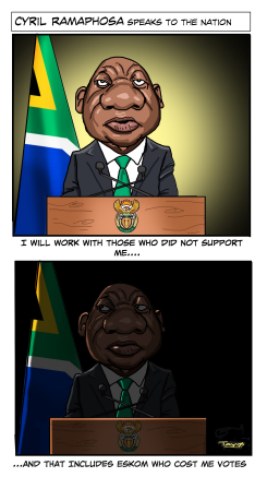 CYRIL RAMAPHOSA SECOND TERM SPEECH  by Tayo Fatunla