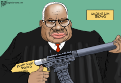 MACHINE GUN THOMAS by Bruce Plante