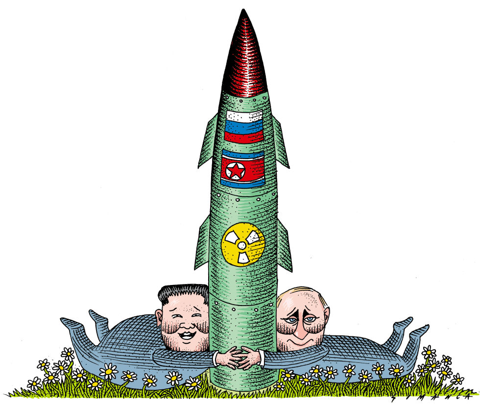 Kim Jong Un and Putin
