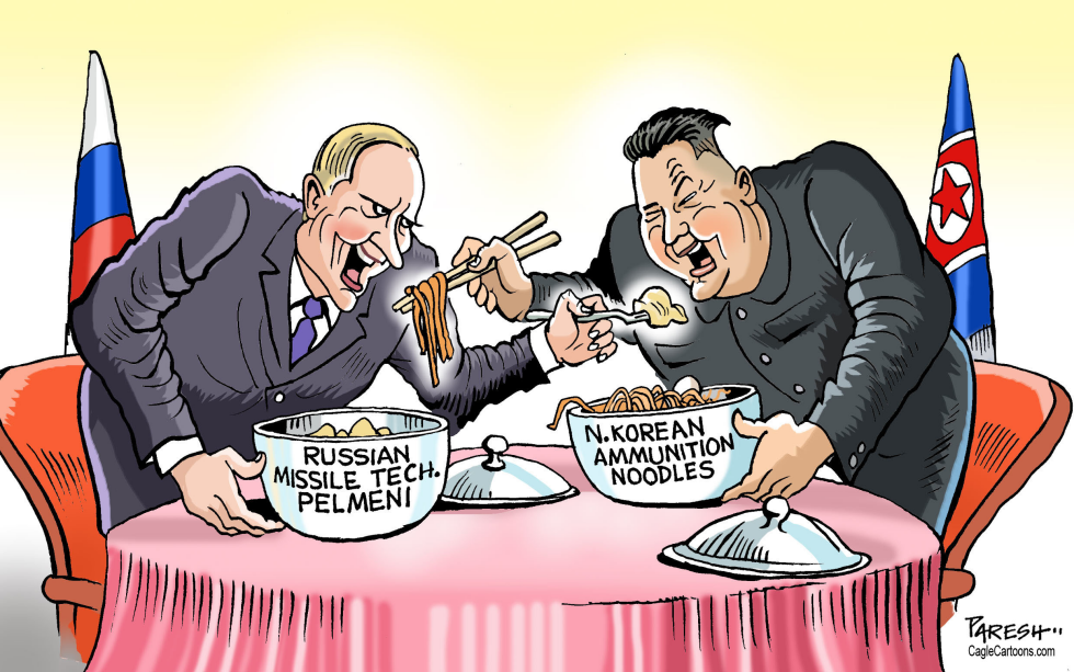 Putin and Kim meet