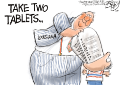 TEN COMMANDMENTS  by Pat Bagley