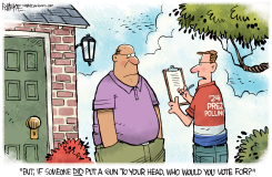TERRIBLE CHOICES by Rick McKee