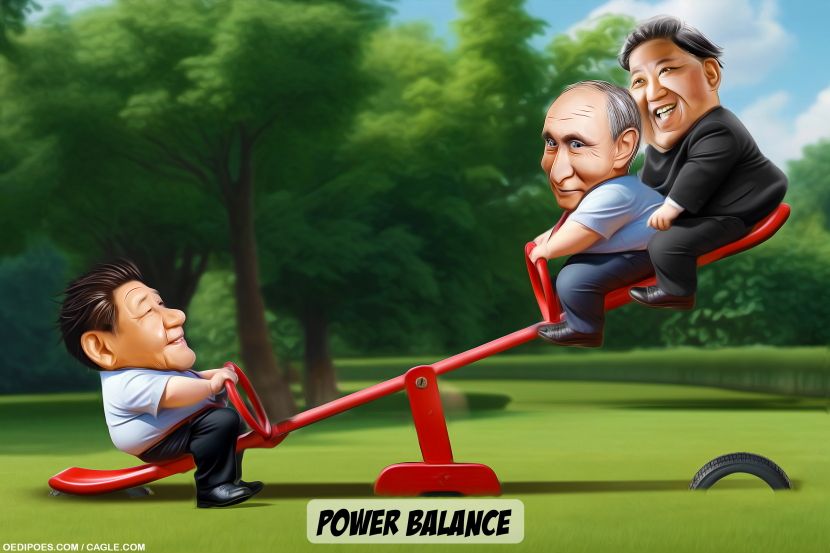 China is true power in Putin and Kim's friendship