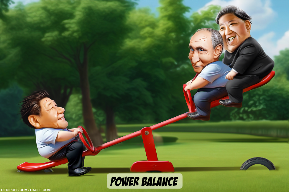 China is true power in Putin and Kim's friendship